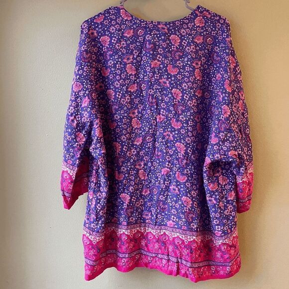 Cupcakes and Cashmere Open Front Cover Up Women's Size Medium - Picture 2 of 2